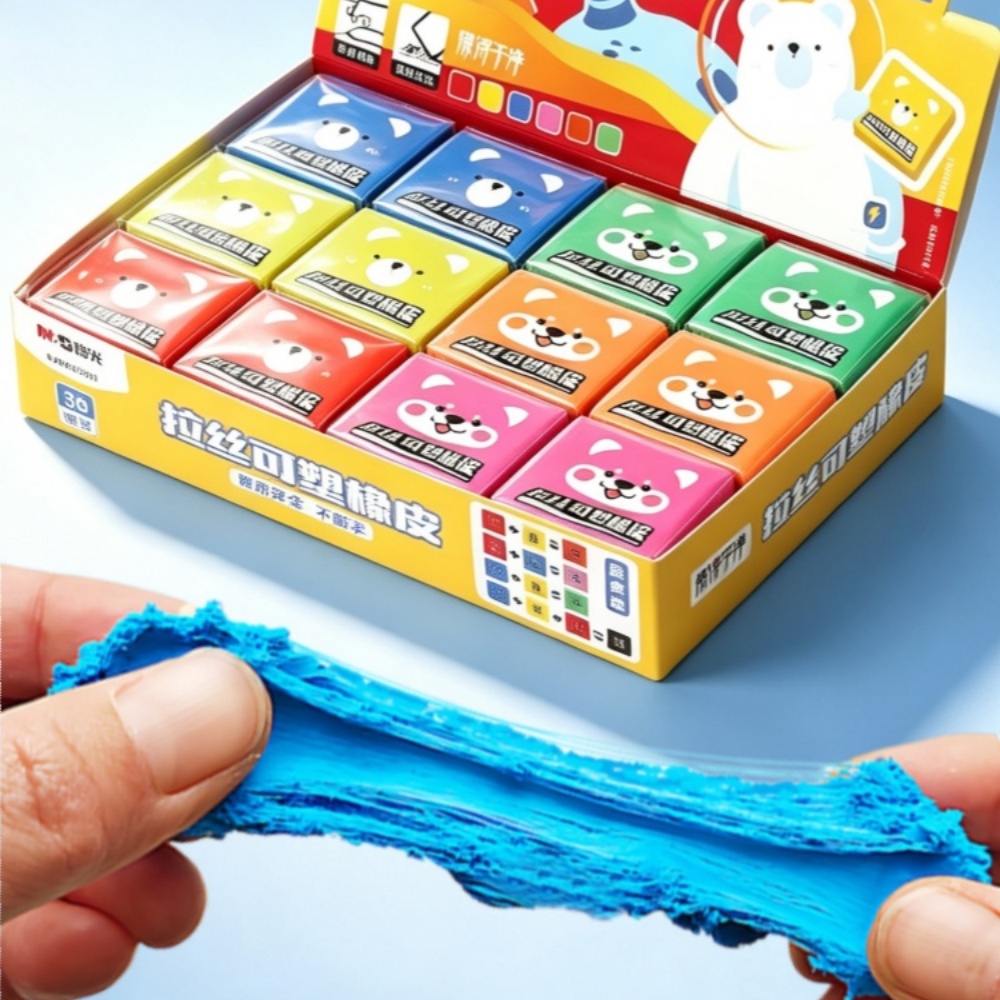Rubber Eraser Kneaded - Gomma per matite M&G, gomma colorata