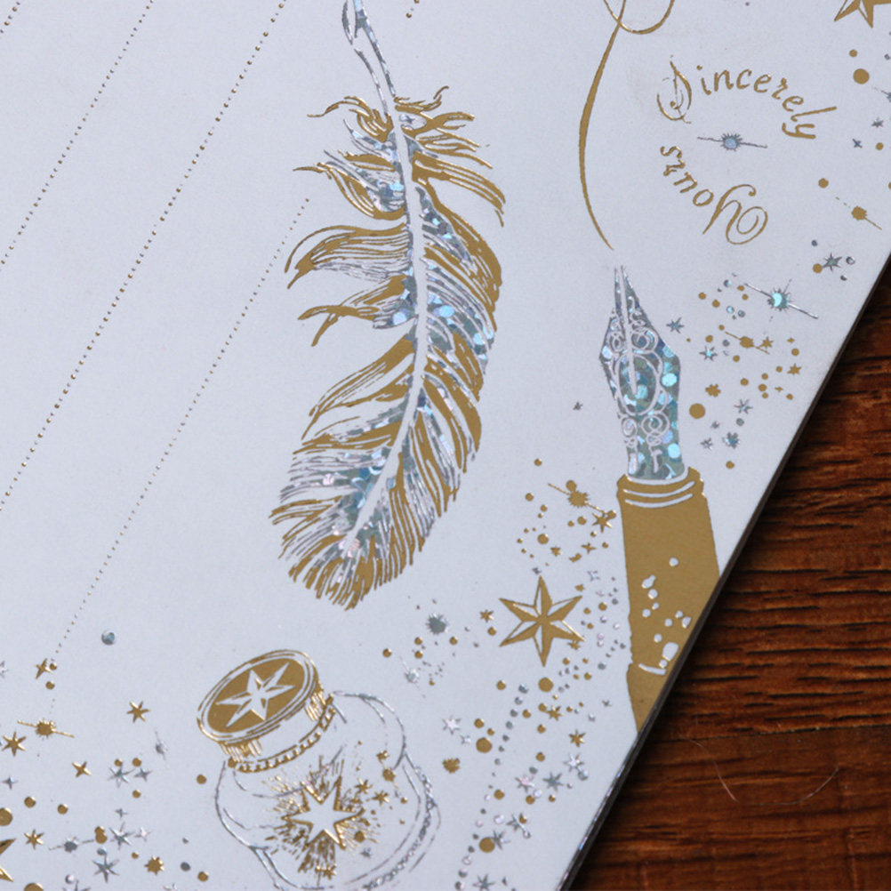 Letter Envelope Kraft - 1 Set di Carta per Inviti,