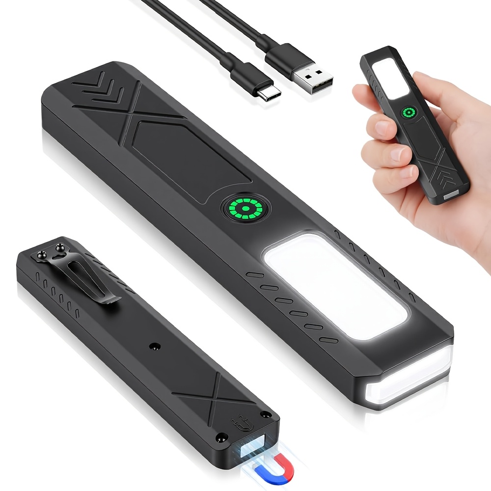 Stationery Supply - Torcia LED Ricaricabile Portatile 600LM Potente