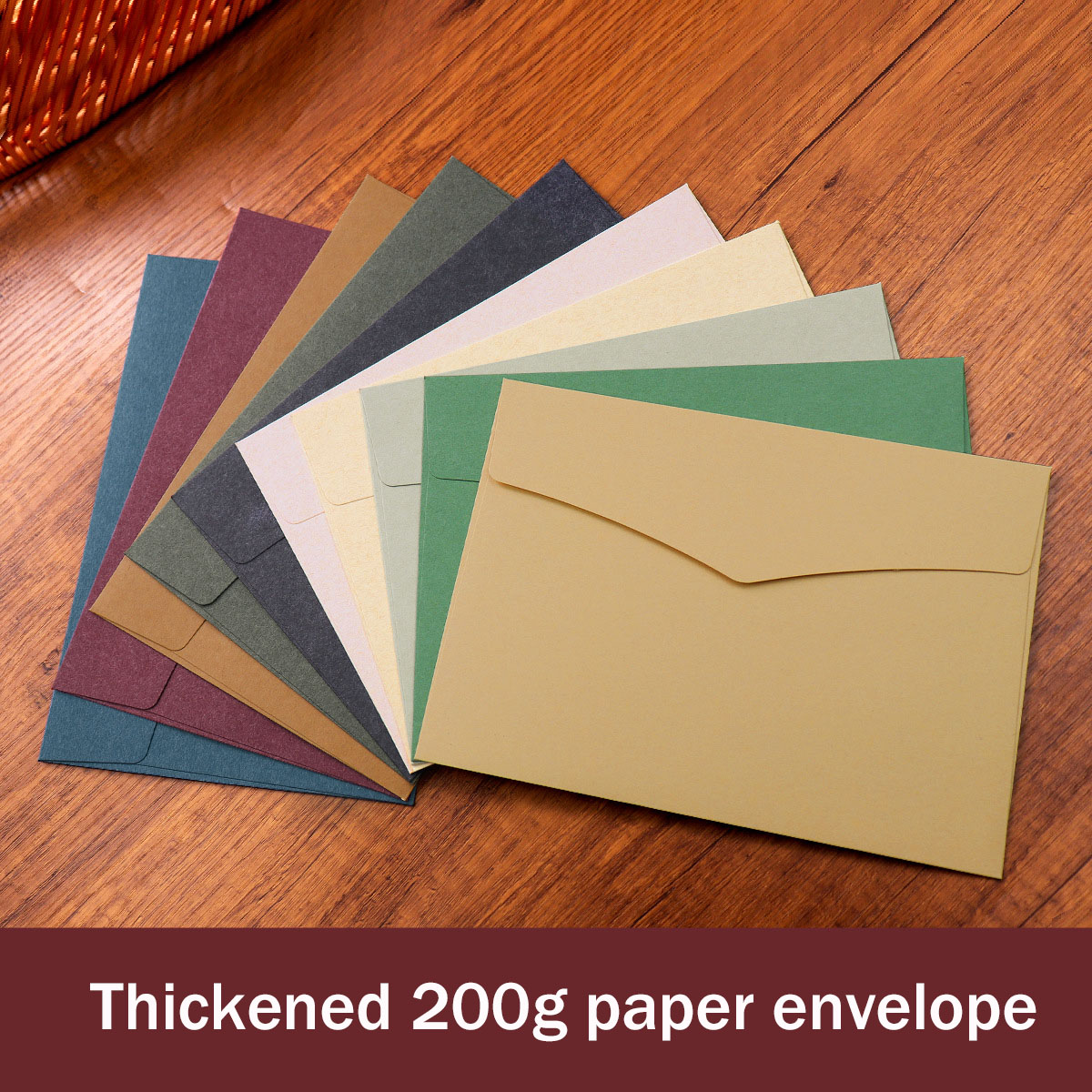 Letter Envelope Kraft - 50 pz/lotto 23x16.2 cm Busta di