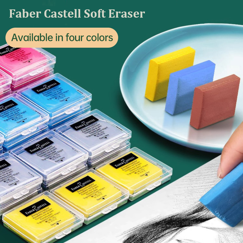 Rubber Eraser Kneaded - Faber-castell Gomma per plastica morbida Gomma