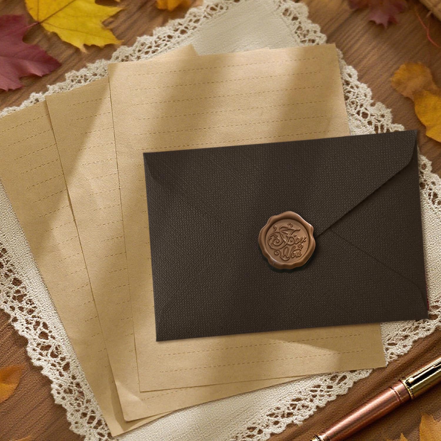 Set di 22 Pezzi di Carta da Le - Letter Envelope Kraft recensione e prezzo