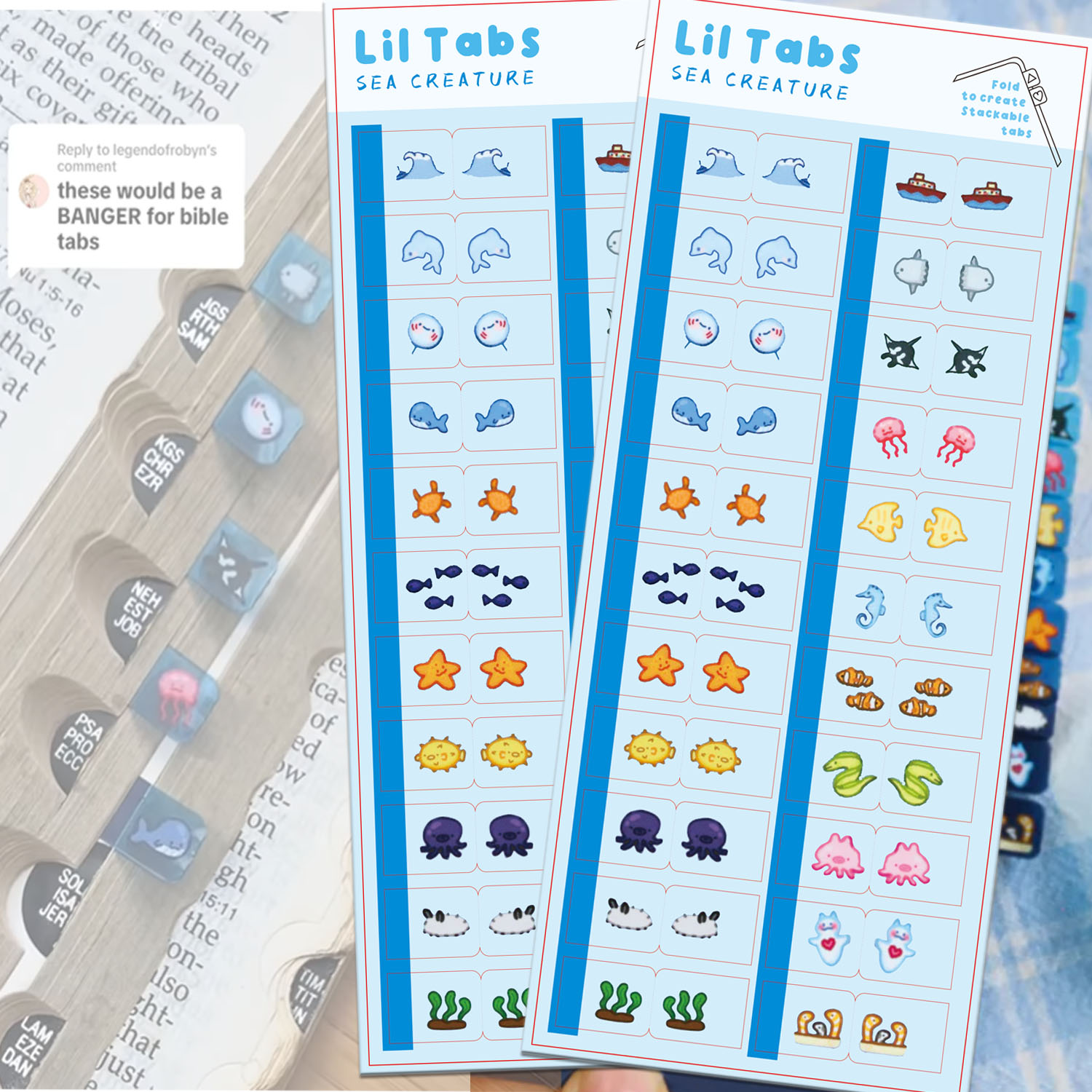 Schede adesive Lil Tab Creatur - Index Tab Divider recensione e prezzo