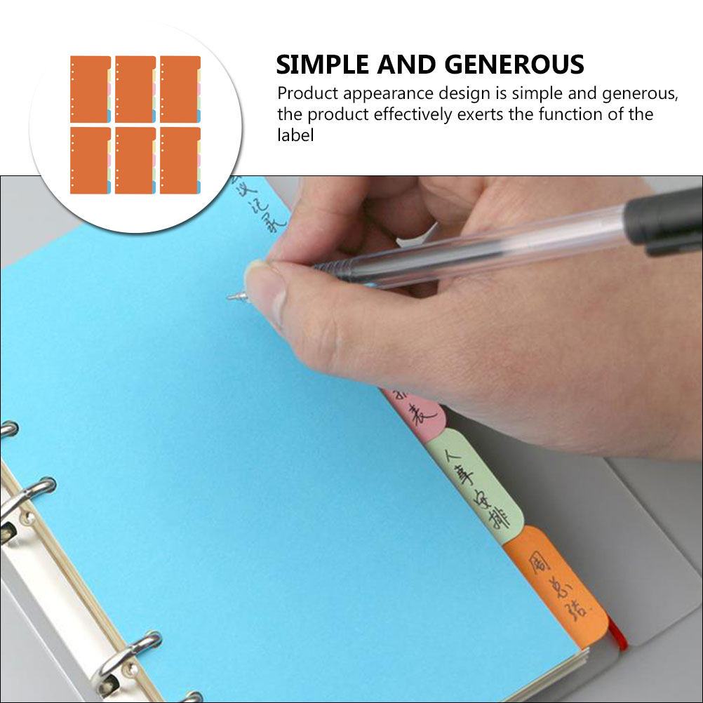 30 divisori in plastica colora - Index Tab Divider recensione e prezzo