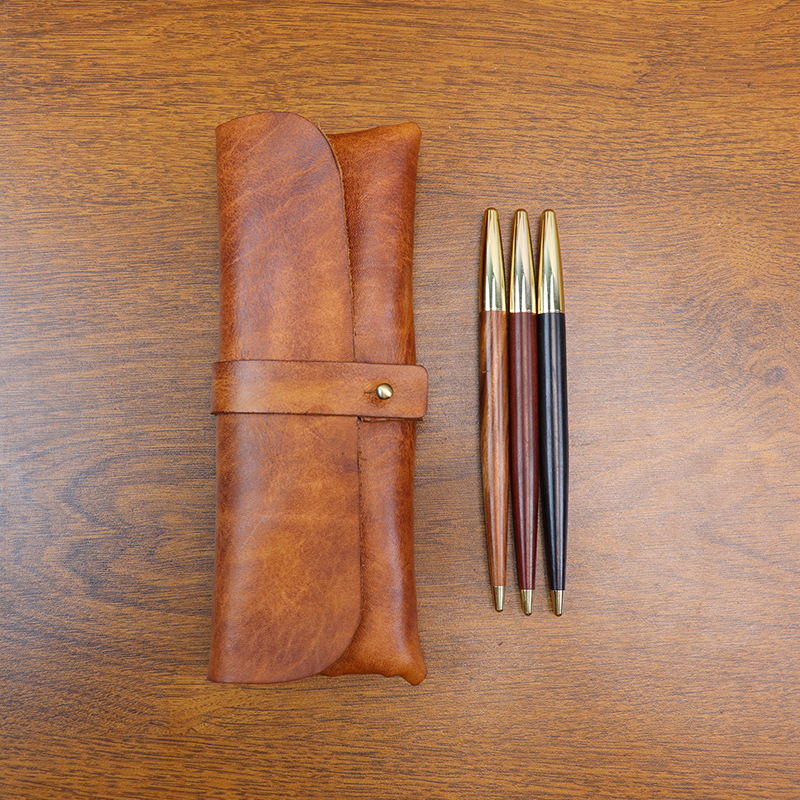 Astuccio Vintage in Pelle Conc - Tan Stationery & Office Supply recensione e prezzo