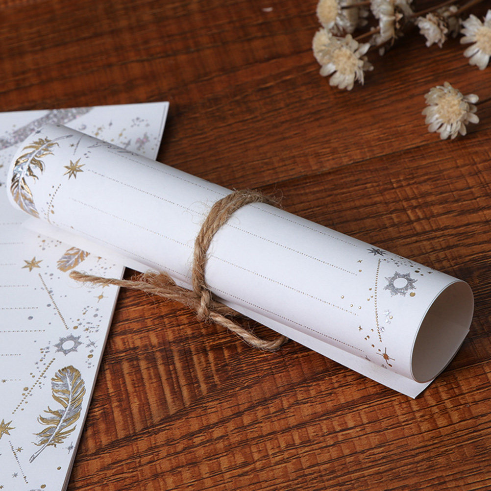 1 Set di Carta per Inviti, Car - Letter Envelope Kraft recensione e prezzo
