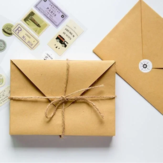 30 Buste Vintage in Carta Kraf - Letter Envelope Kraft recensione e prezzo
