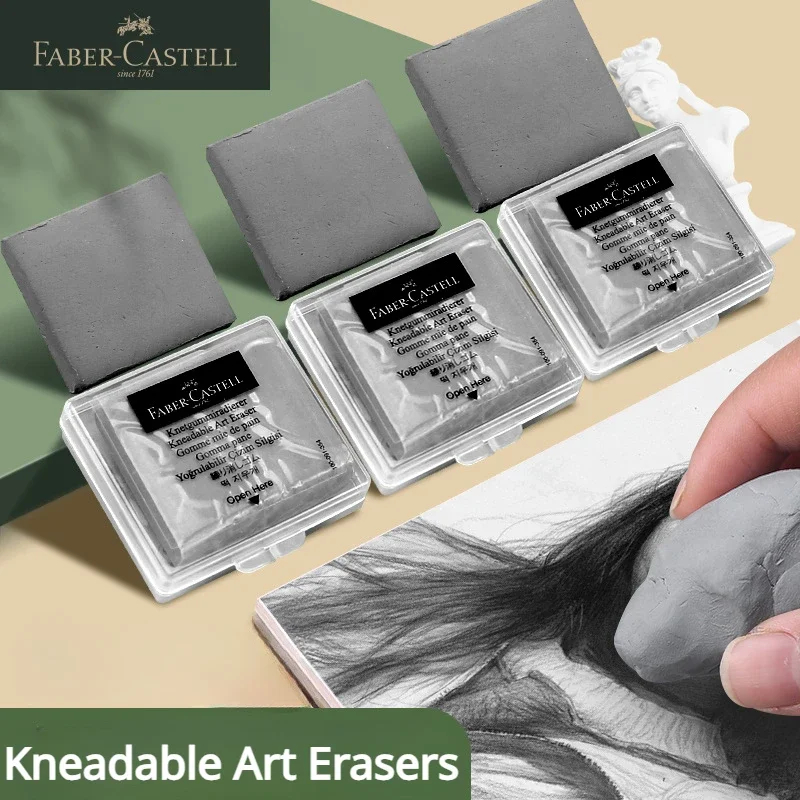 4PC Faber-Castell gomma da can - Rubber Eraser Kneaded recensione e prezzo