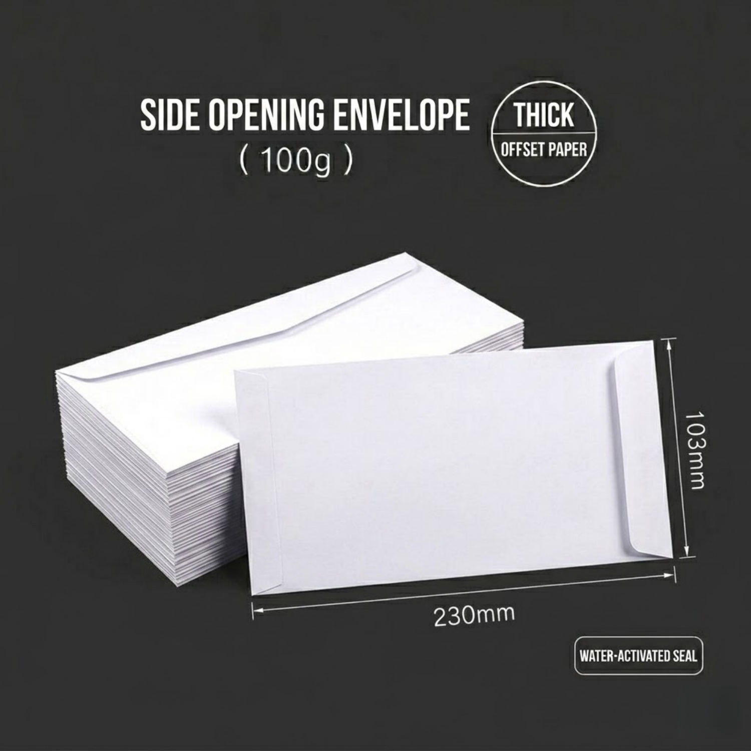 50 Pezzi Buste Bianche DL 230x - Letter Envelope Kraft recensione e prezzo