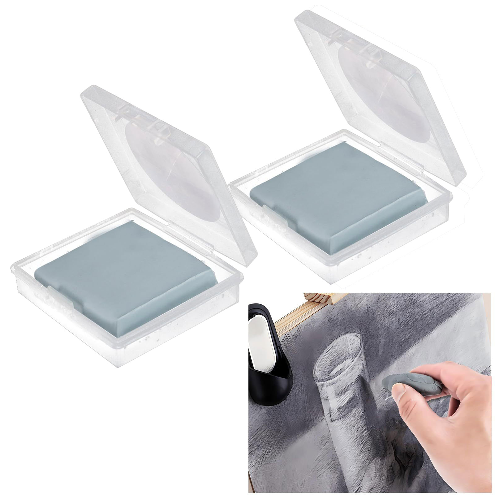 2 Gomme da cancellare modellab - Rubber Eraser Kneaded recensione e prezzo
